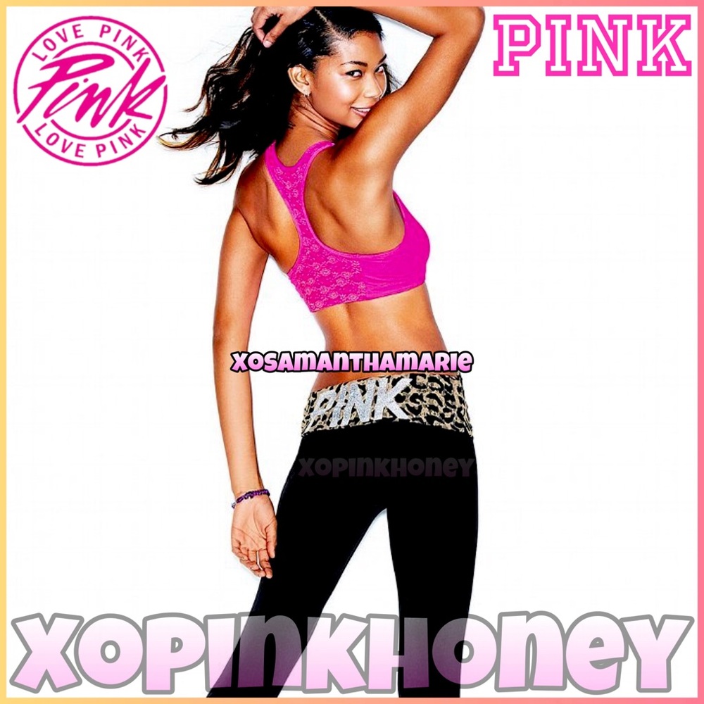 VS PINK Bling Crop Legging - Picture 13 of 15